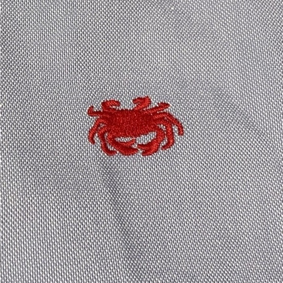 NWOT J. Crew Sun Bleached Oxford Short Embroidered Cotton 32 - Picture 2 of 4